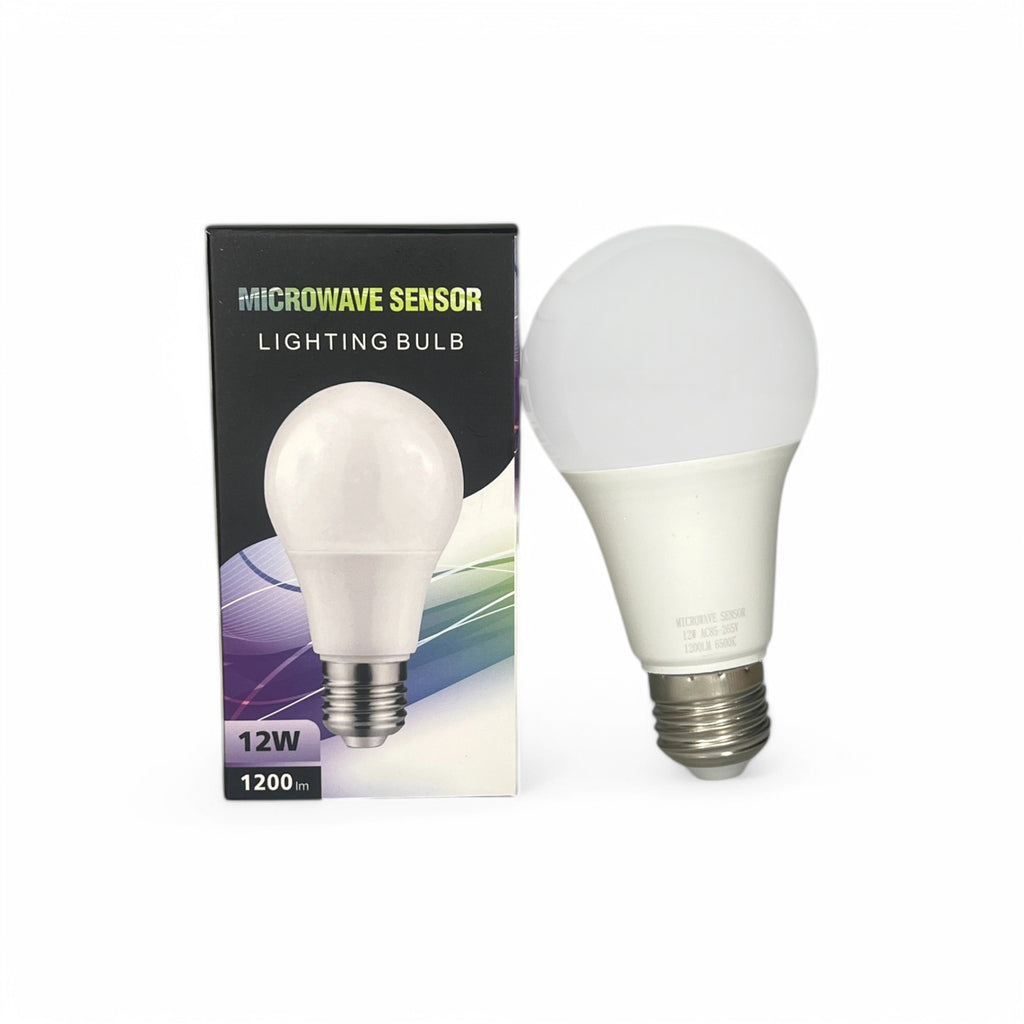 12W Microwave Motion Sensor LED Bulb – Smart Home Life