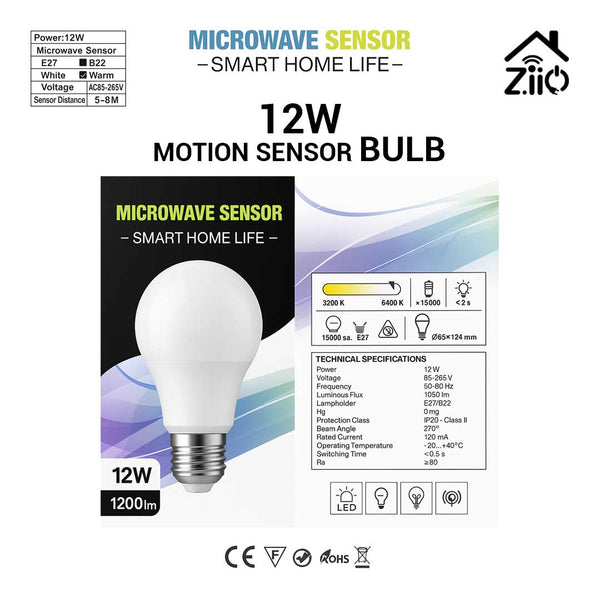 Microwave Sensor Bulb