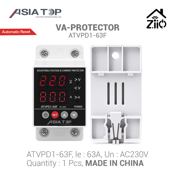 ASIA-TOP Adjustable Voltage & Current Protector
