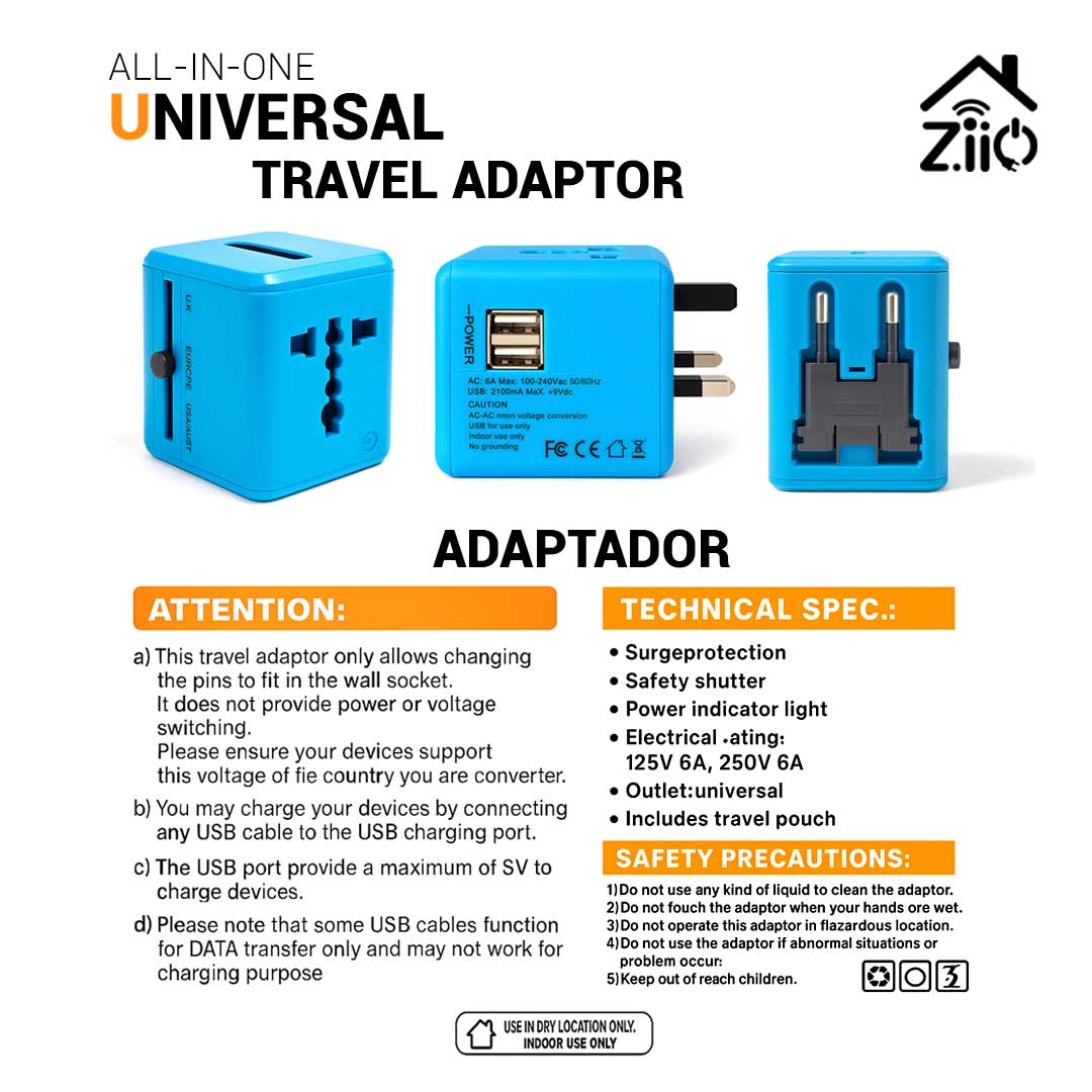 Universal Travel Adaptor