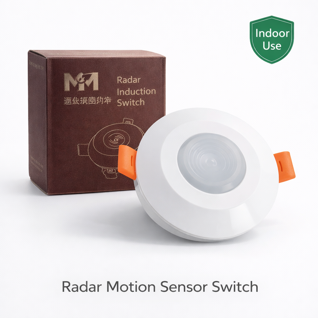 M&M Radar Induction Switch – Motion Sensor Light Control